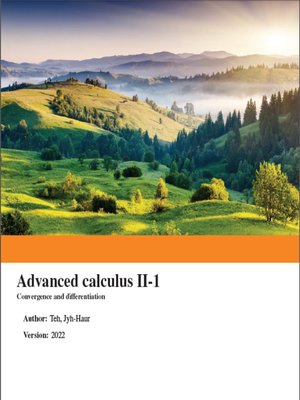 cover image of Advanced calculus II-1